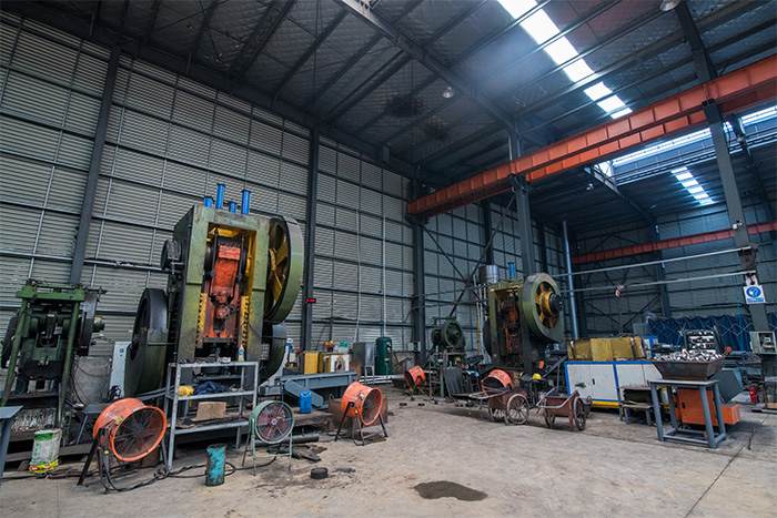 锦州网架配件-锥头加工车间